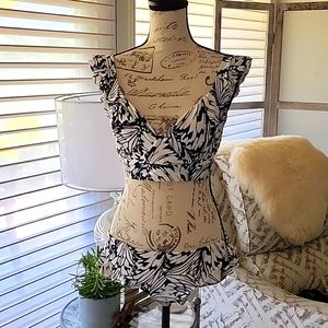 Floral Ruffled Bikini